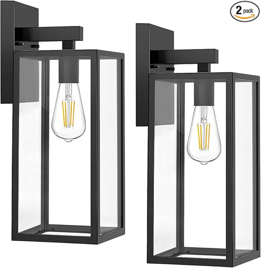 MAXvolador Outdoor Wall Sconce, Extra Large Exterior Waterproof Wall Lantern