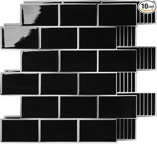 Art3d Peel and Stick Black