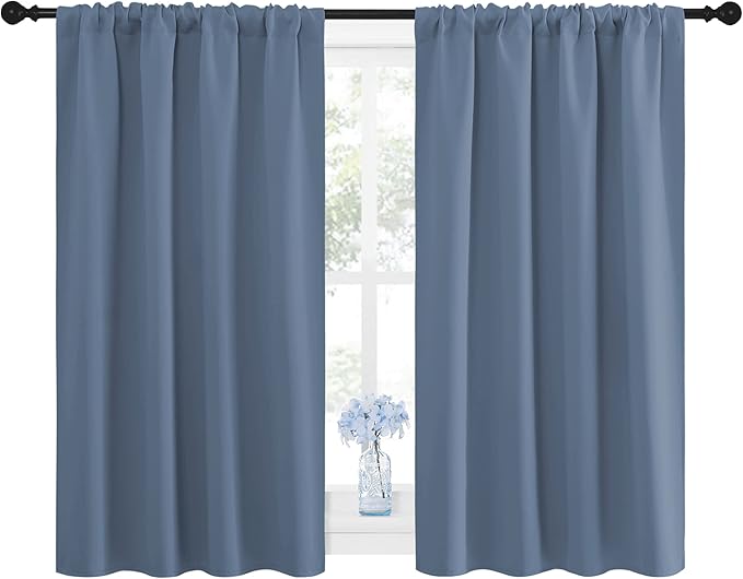 NICETOWN Blackout Curtains for Bedroom, Window Treatment Energy Saving Thermal