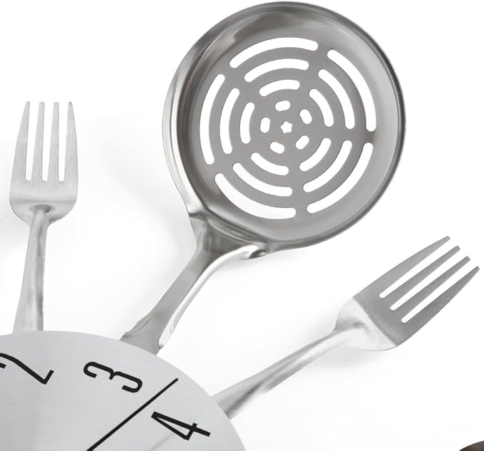 16 Inch Cutlery Kitchen Wall Clocks