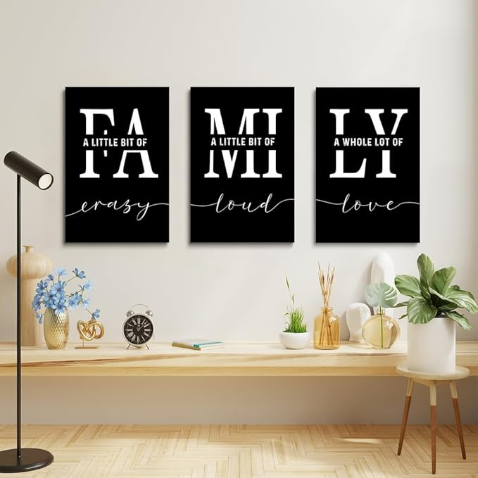GUBIYU Home Wall Art for Living Room & Dining Room