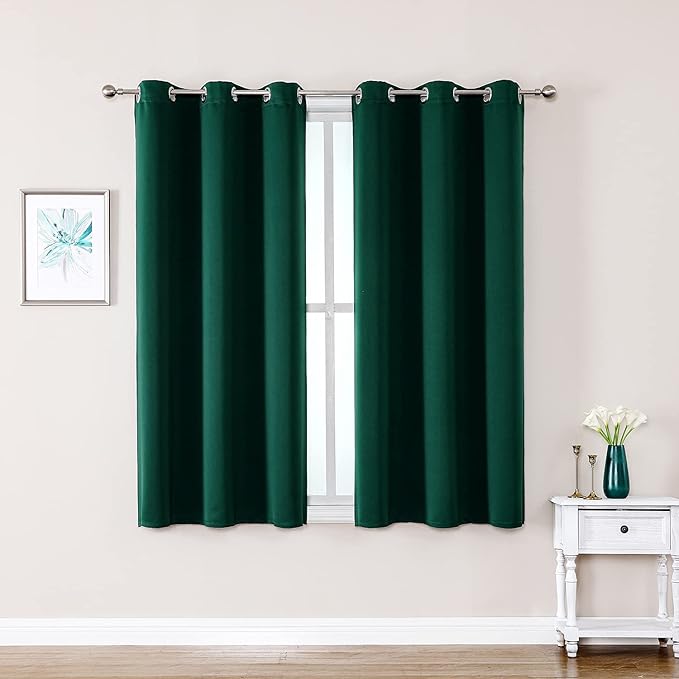 ChrisDowa Grommet Blackout Curtains