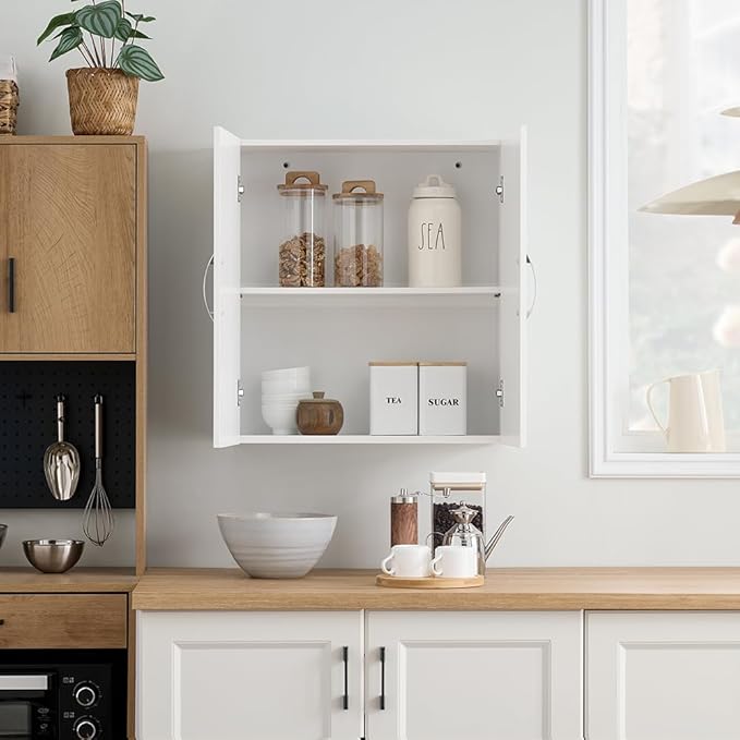 SoBuy Wall Cabinet Over the Toilet, Medicine Cabinet