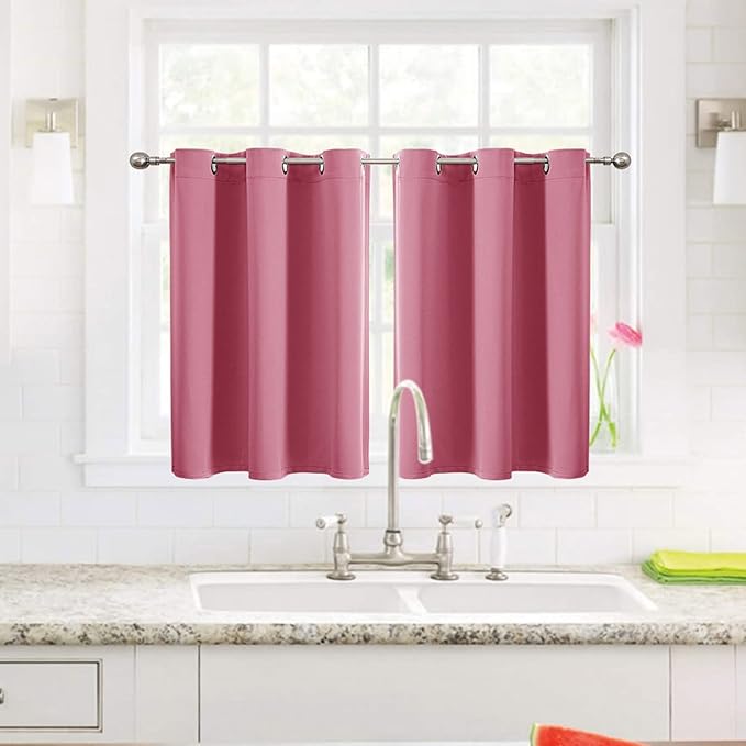 ChrisDowa Small Window Curtains
