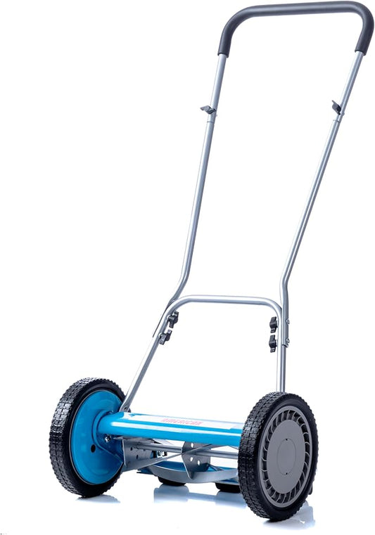 American Lawn Mower Company 2205-14 14-Inch, 5-Blade Push Reel Lawn Mower, U-Handle