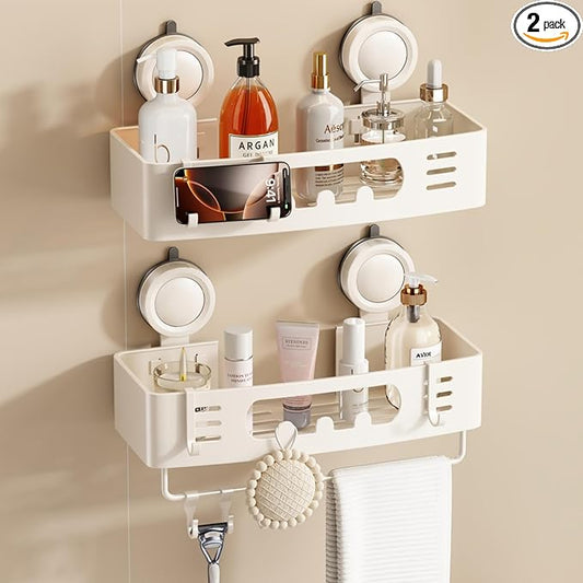 Voldra Shower Caddy Suction Cup, Shower Shelves