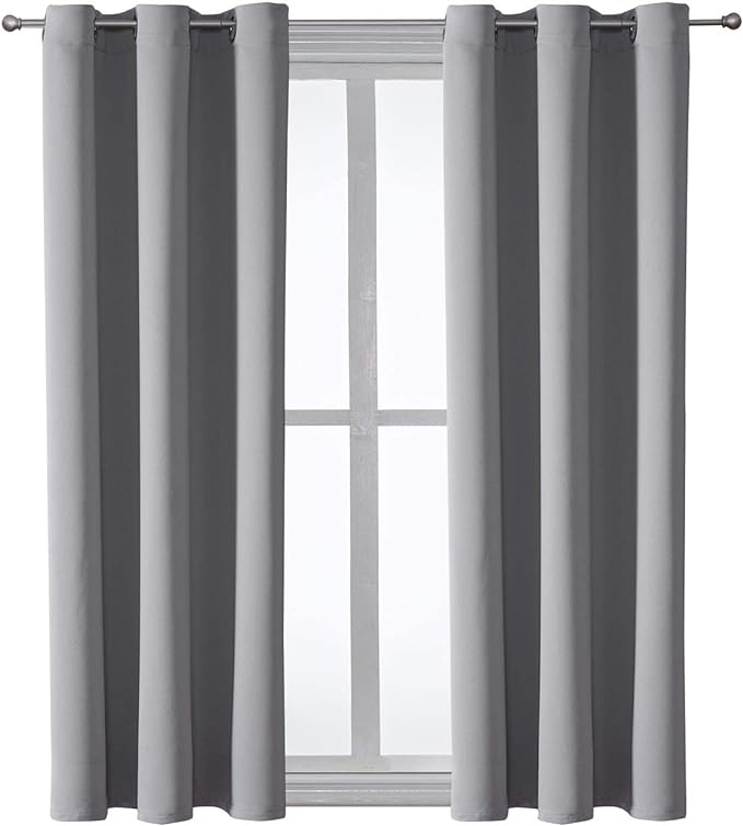 ChrisDowa Grommet Blackout Curtains