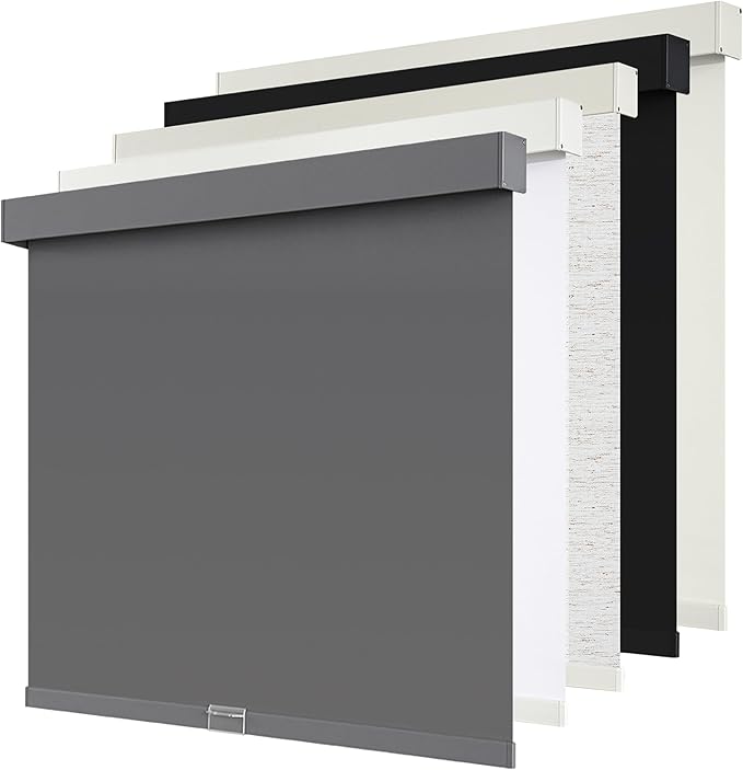 SUNOFF Cordless Blackout Roller Shades Blinds