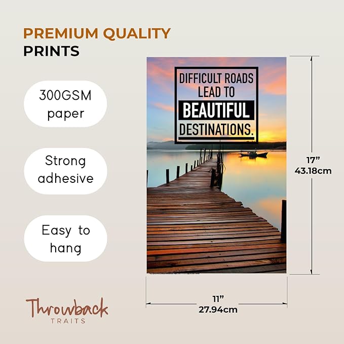 Motivational Posters Set of 6