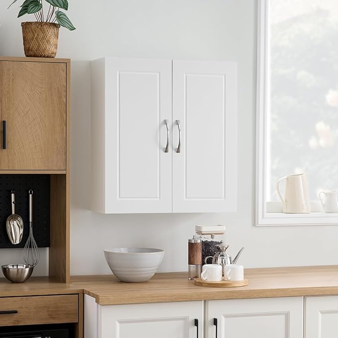 SoBuy Wall Cabinet Over the Toilet, Medicine Cabinet