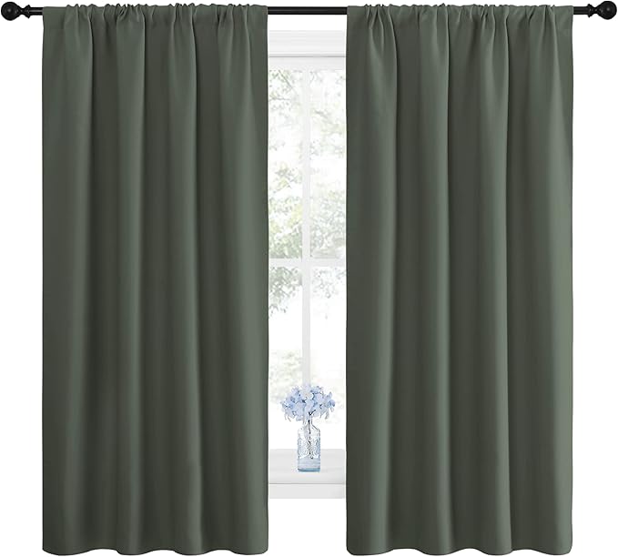 NICETOWN Bedroom Curtains Blackout Draperies