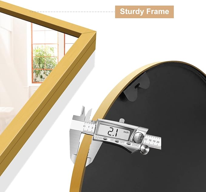 Arched Wall Mirror, Living Room, Hang Vertical or Horizontal