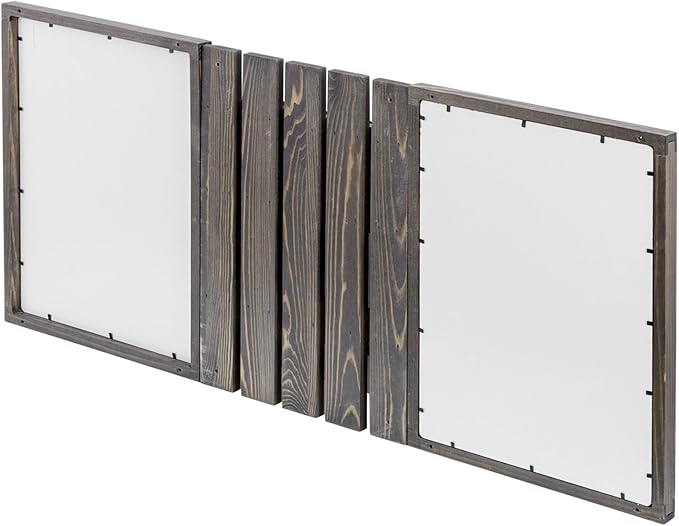 MyGift 3 Panel Wall Mounted Entryway Bulletin Board Combo Set
