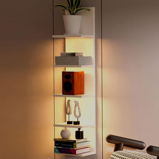 Homaterial 5 Tier Wall Shelf