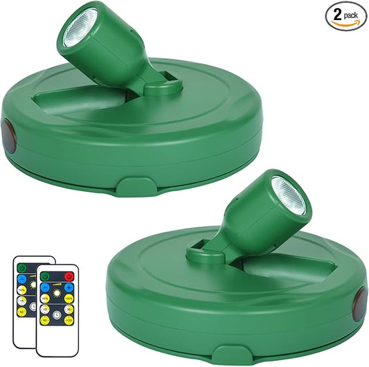 HAMVIDNE LED Spotlight, Battery Powered Picture Lights, Uplight Indoor