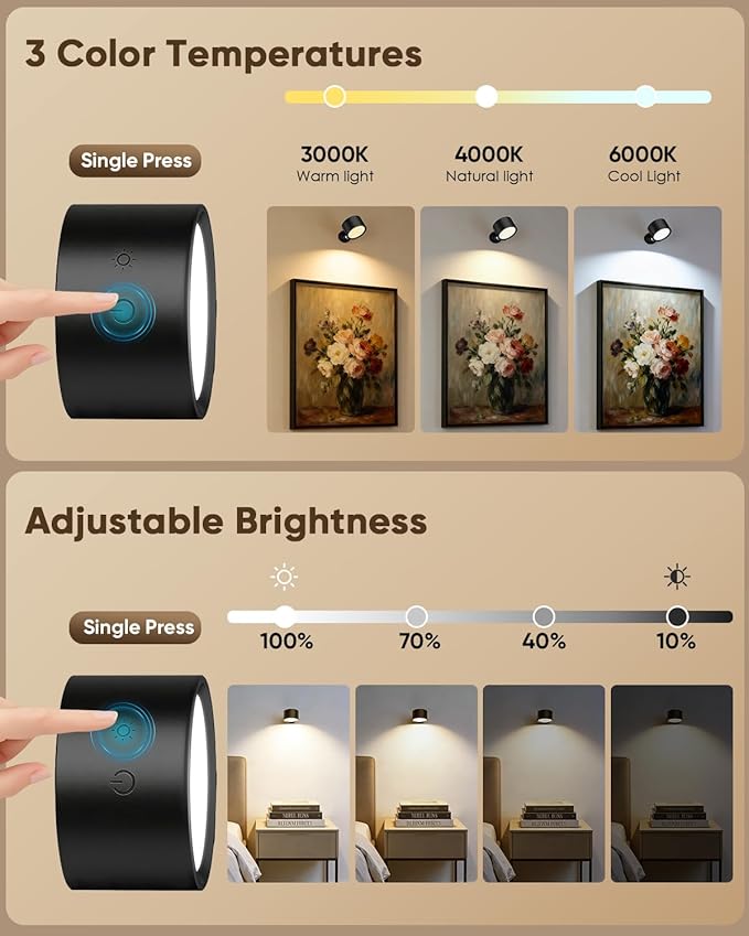 LED Wall Mounted Lights 2 Pcs