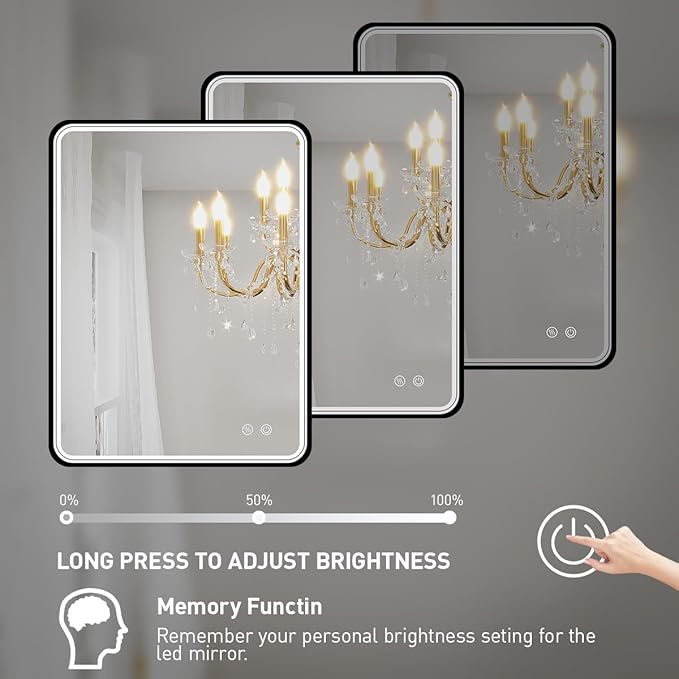 20x28 Inch LED Bathroom Mirror