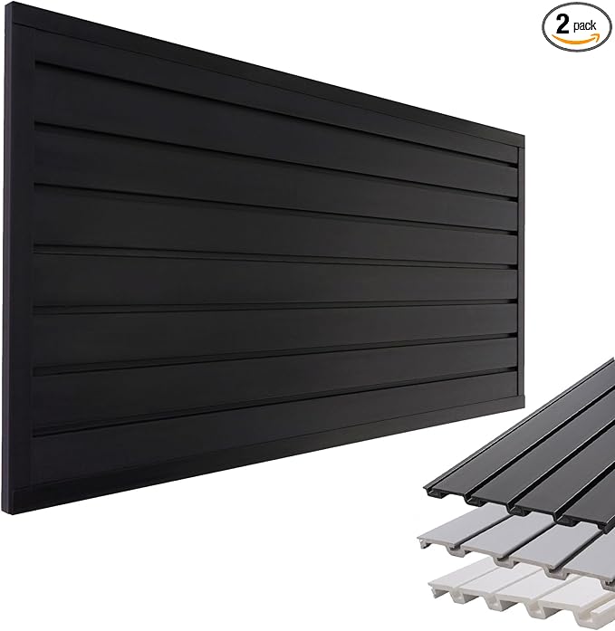 Slatwall Panel Garage Slat Wall Storage Systems, PVC Slat Wall Paneling Garage