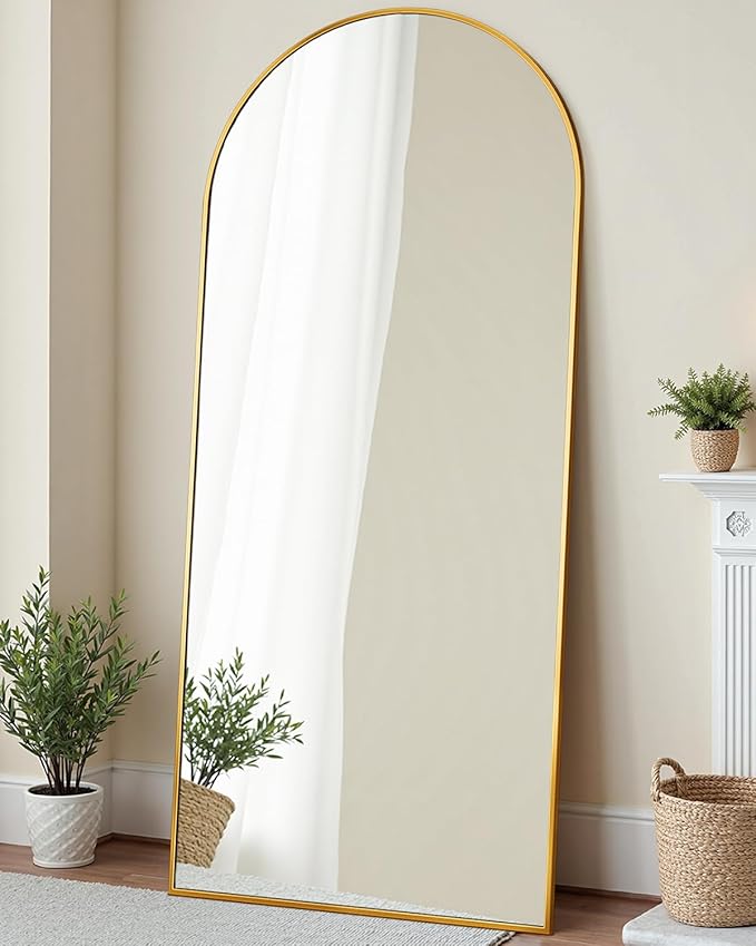 Suidia 58"x21" Arched Full Length Mirror