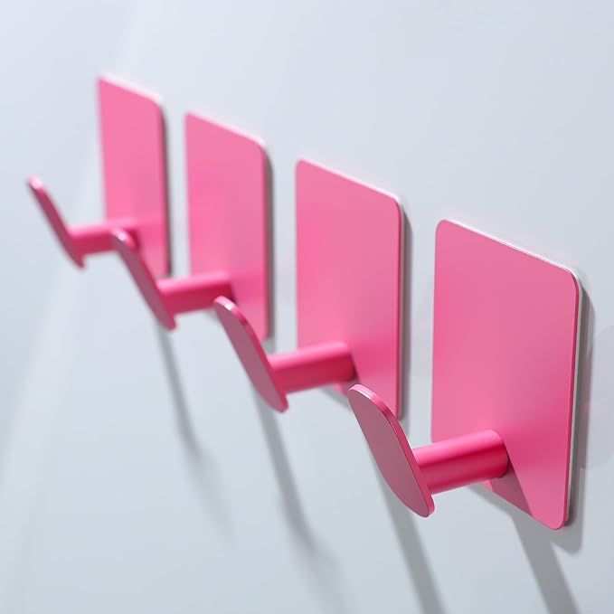 DELITON 4 Pack Hooks for Wall