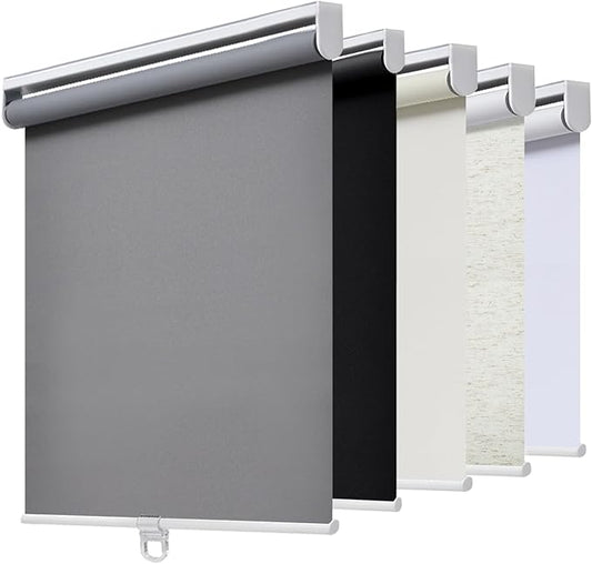 Customize Cordless Roller Shades Blackout Blinds