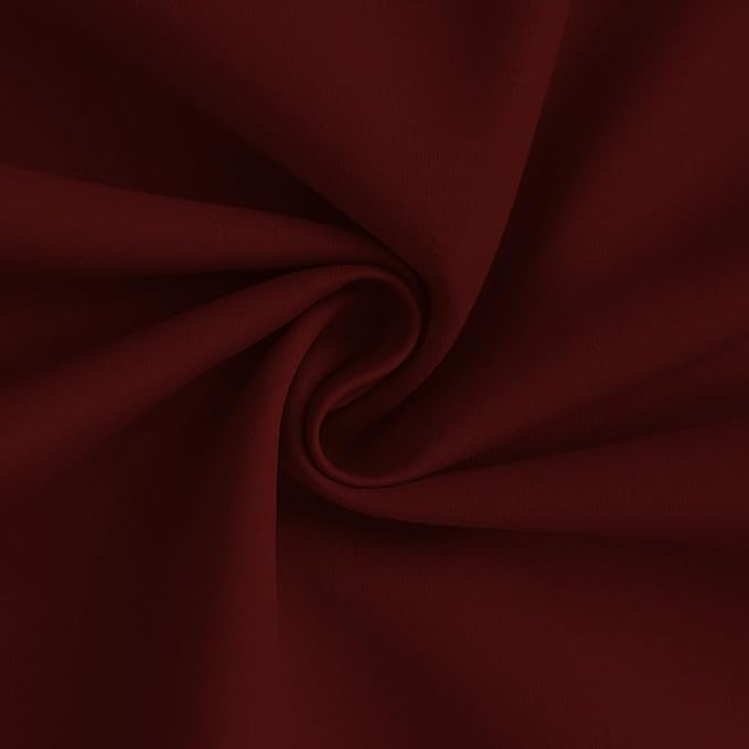 Yakamok 100% Blackout Curtain Panels 63 inches Cold and Light Blocking Drapes