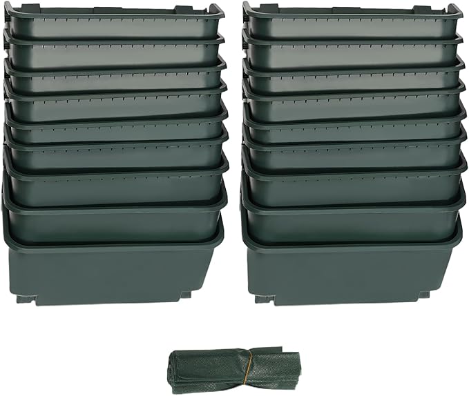 Vertical Garden Planter, 13 inch Wall Mounted Planter