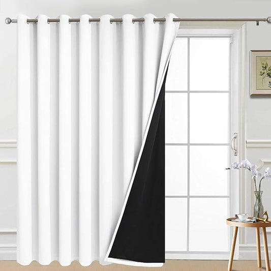 Yakamok Extra Wide Blackout Full Shading Curtains