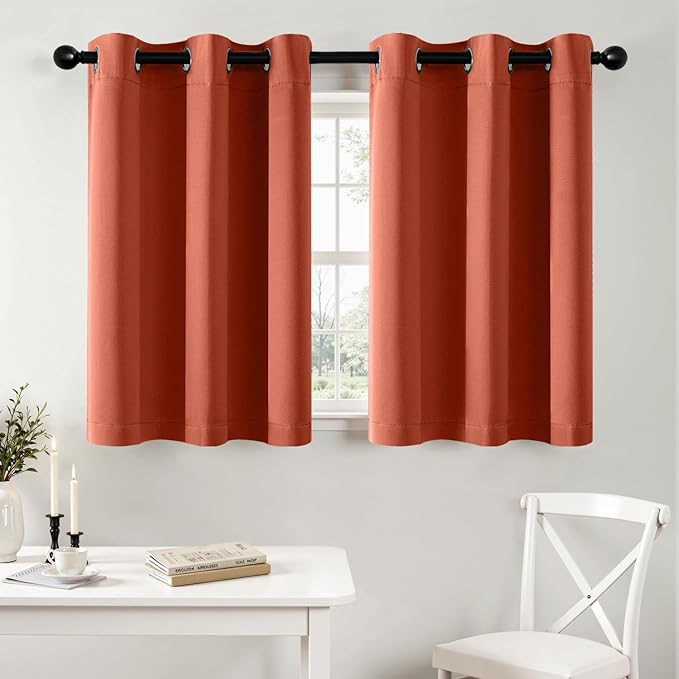 MIULEE Blackout Curtains for Bedroom Living Room 2 Panels, Thermal Insulated