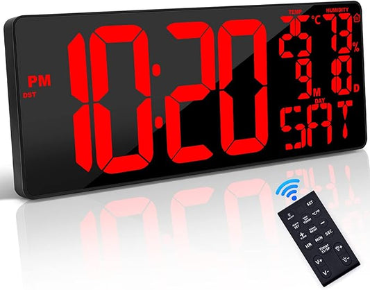 18" Large Digital Wall Clock