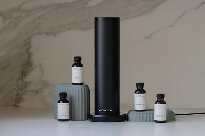 AromaTech Leather & Tobacco Aroma Oil for Scent Diffuser - 10 Milliliter