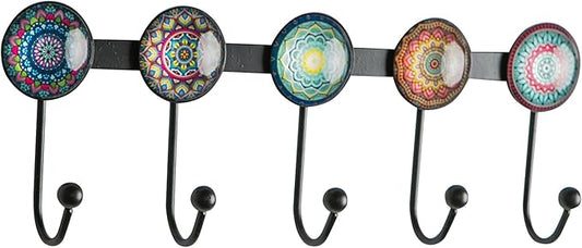 Boho Coat Rack Wall Mounted