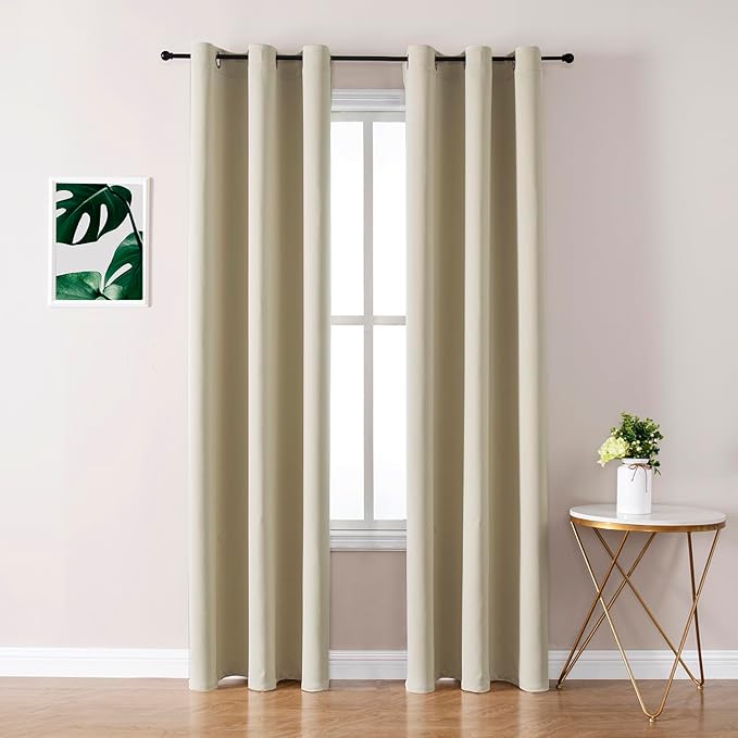 ChrisDowa Blackout Curtains 78 inches Long