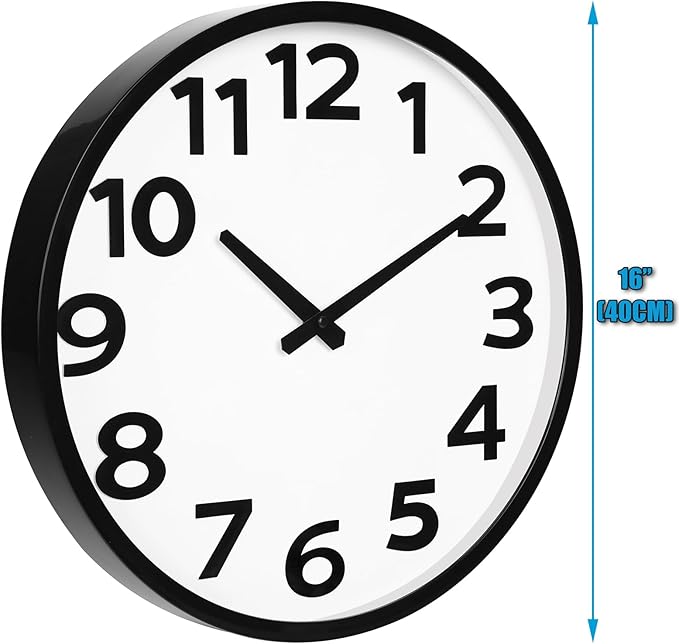 Crosstime 16 Inch Wall Clock