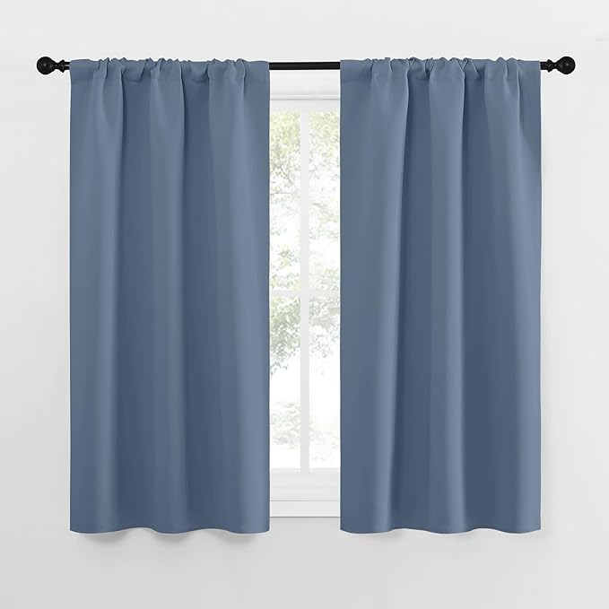 NICETOWN RV Blackout Curtains for Camper Windows, Short Blackout Curtains &