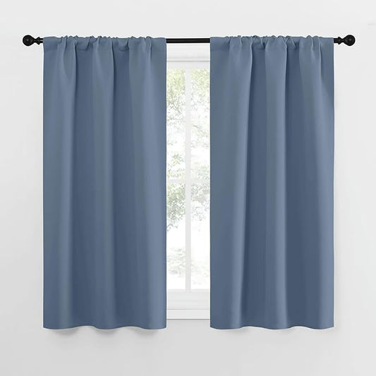 NICETOWN RV Blackout Curtains for Camper Windows, Short Blackout Curtains &