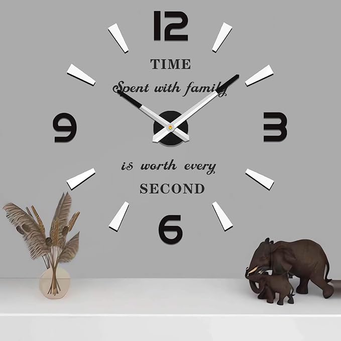 VANGOLD Design framless Clock for Kitchen