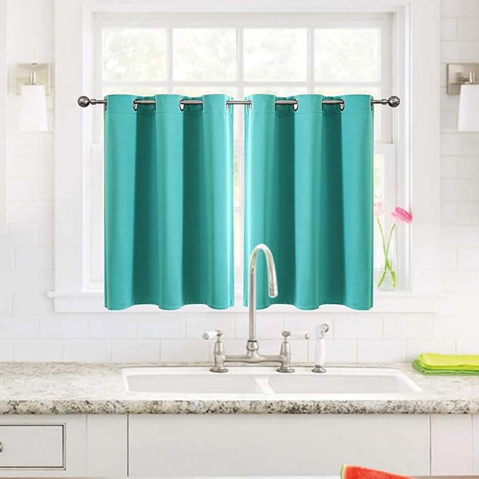 ChrisDowa Small Window Curtains