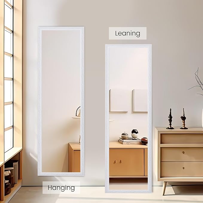 Beauty4U Full Length Mirror Wall Mirror Full Body Dressing Mirror Wall Mounted