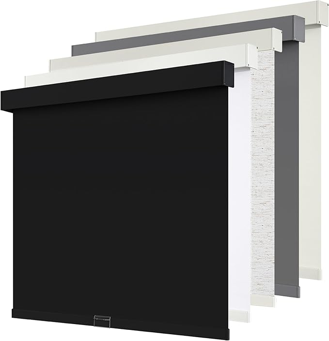 SUNOFF Cordless Blackout Roller Shades Blinds