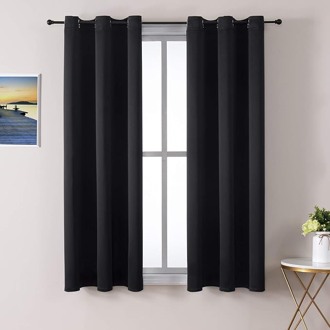 ChrisDowa Grommet Blackout Curtains