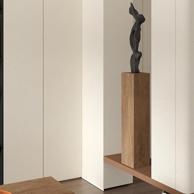 Natural White Wallpaper Grasscloth Textured Peel and Stick Wall