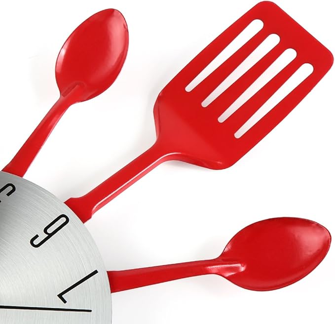 16 Inch Cutlery Kitchen Wall Clocks