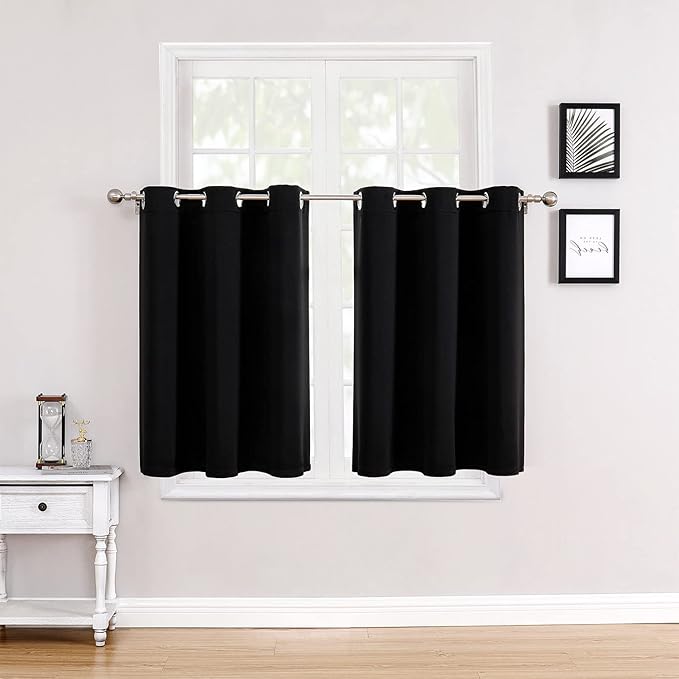 ChrisDowa Small Window Curtains