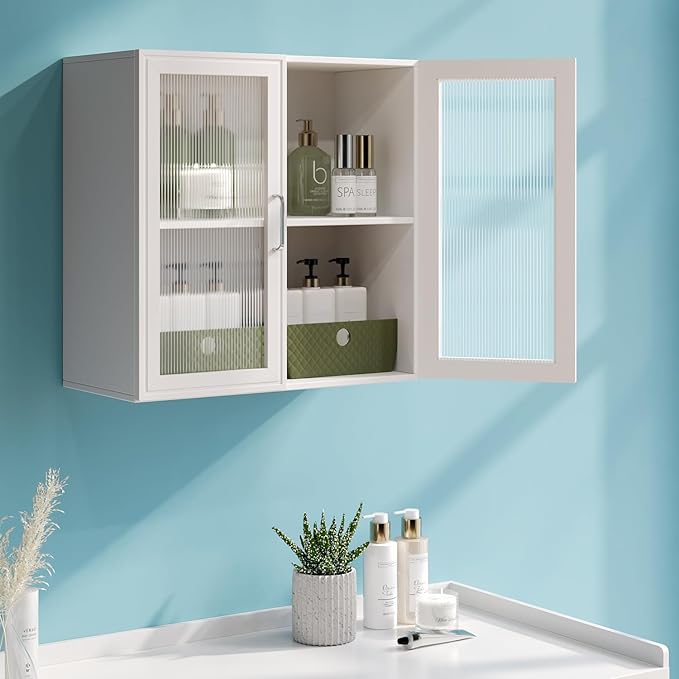 Wall Amount Cabinet for Laundry, Bathroom or Office Storage