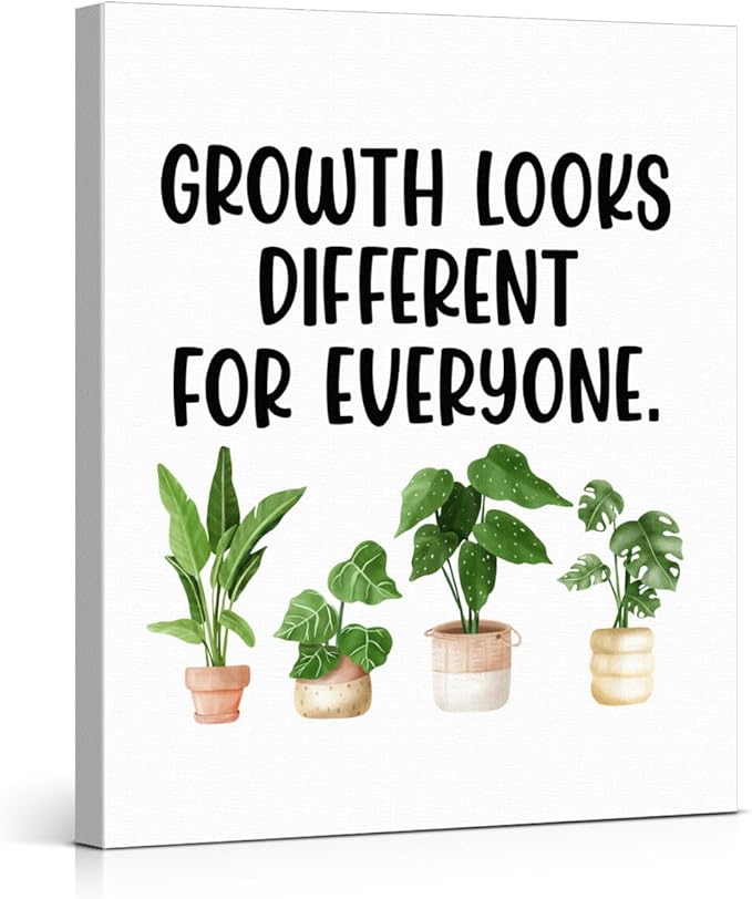 Motivational Wall Art Classroom Decor, Inspirational Mental Health Posters