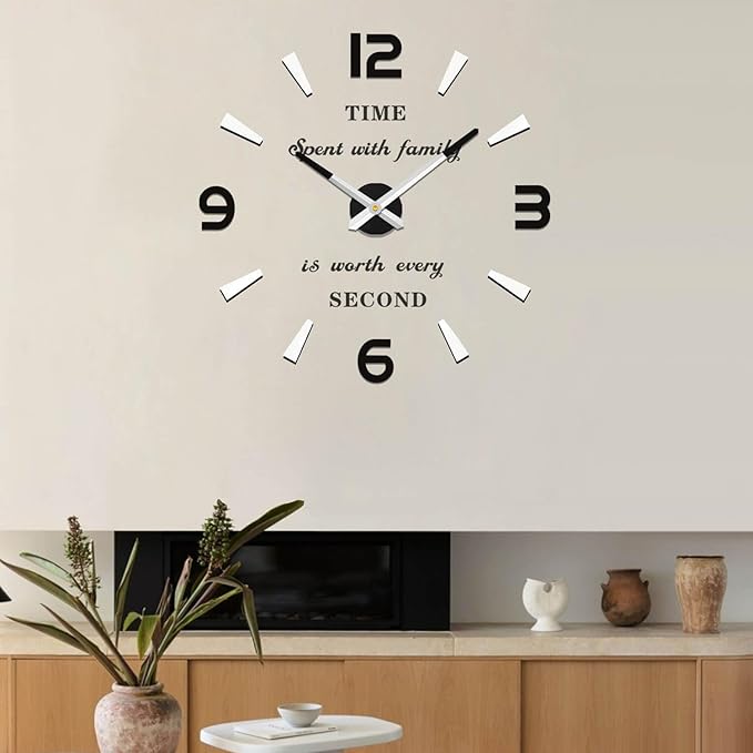 VANGOLD Design framless Clock for Kitchen