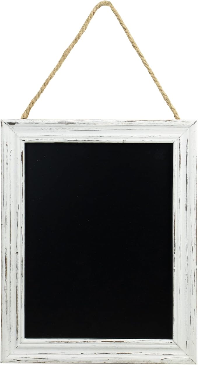 SANY DAYO HOME Rustic Wall Hanging Magnetic Chalkboard Signs 14 x 11 inches
