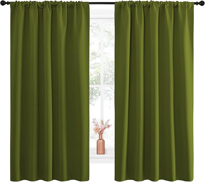 NICETOWN Blackout Draperies and Curtains, Thermal Insulated Window Decoration