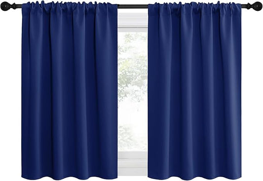 NICETOWN Blackout Curtains for RV Windows, 2 Panels, Room Darkening Window
